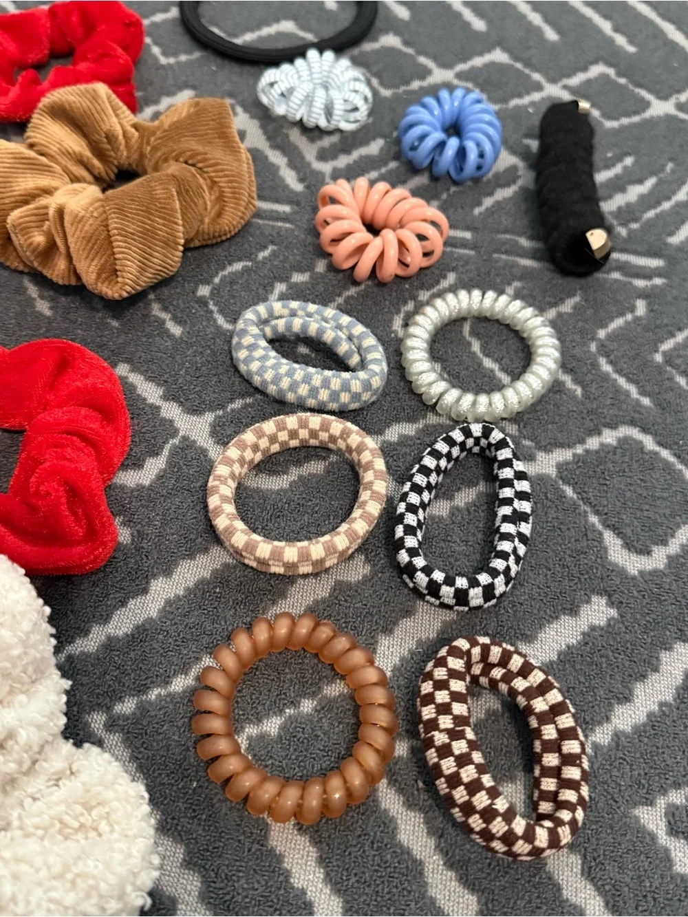 Scrunchie and hair tie bundle